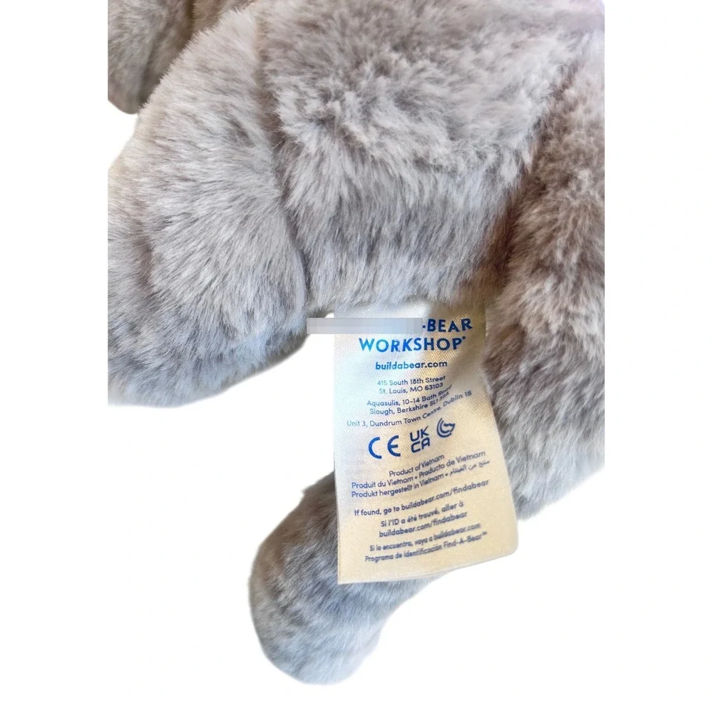 Build-A-Bear Promise Pets Grey TabbyCat Plush Odd Eyes Blue Yellow Heterochromia